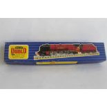 A BOXED HORNBY DUBLO 3226 4-6-2 LOCOMOTIVE 40247 CITY OF LIVERPOOL AND TENDER BR MAROON