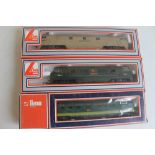 THREE BOXED LIMA 'OO' GAUGE LOCOMOTIVES to include Class 52 Diesel "Western Enterprise", D1023