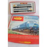 A BOXED TRIANG HORNBY 'OO' GAUGE R552 "THE BLUE PULLMAN" TRAIN SET together with a part boxed