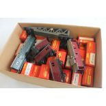 A COLLECTION OF BOXED AND LOOSE TRIANG HORNBY 'OO' GAUGE GOODS WAGONS and other rolling stock (37