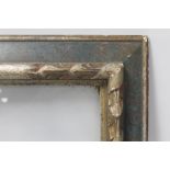 A PICTURE FRAME WITH GLASS AND DECORATIVE MOULDING, frame size approx. 63 cm x 73 cm aperture 46.5