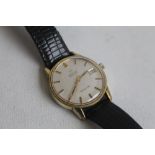 CERTINA, BRISTOL 235 DATE, A VINTAGE GENTLEMAN'S WRIST WATCH, gold plated bezel with stainless steel