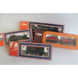 FOUR BOXED LIMA 'OO' GAUGE LOCOMOTIVES to include 4-6-0 "King George V" 6000 with tender GWR