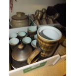 A QUANTITY OF STONEWARE