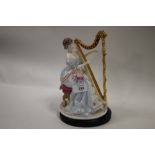 A ROYAL WORCESTER GRACEFUL ARTS MUSIC FIGURE