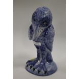 A PEGGY DAVIES CERAMIC PHOENIX SERIES THE WHISPERER LIMITED EDITION FIGURE 201/250