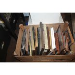 A BOX OF ASSORTED PICTURE FRAMES