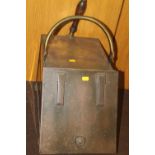 A METAL COAL BOX