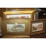 A QUANTITY OF ASSORTED PICTURES AND PRINTS TO INCLUDE OILS