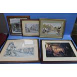 A QUANTITY OF ASSORTED PICTURES AND PRINTS MAINLY OF MIDLANDS INTEREST BUILDINGS