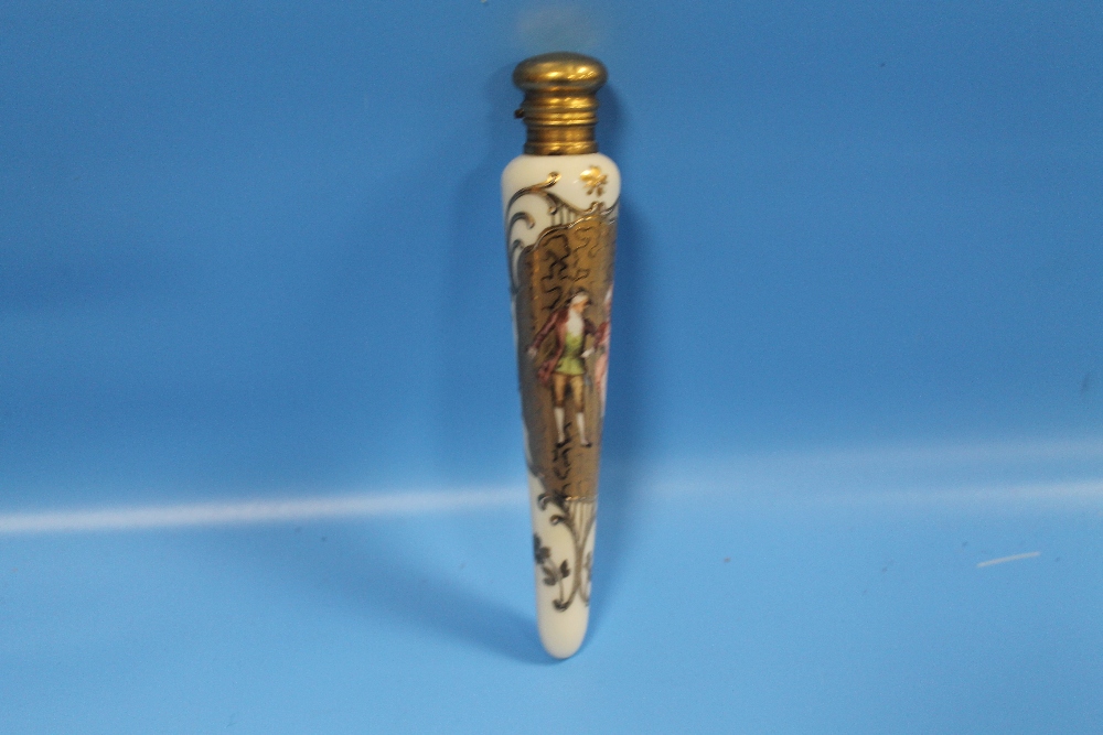 A DECORATIVE PERFUME BOTTLE