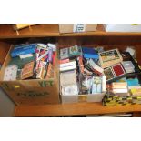 A LARGE QUANTITY OF ASSORTED PLAYING CARDS