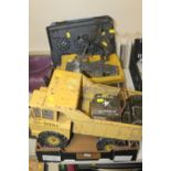 A BOX OF TONKA TOYS ETC