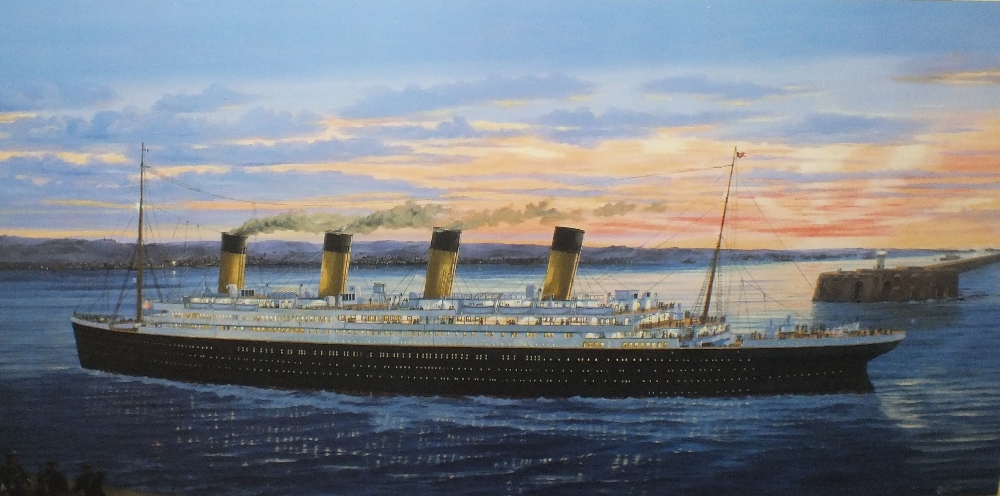 TITANIC INTEREST - AFTER S.W.FISHER, 'Salvation', signed to the border in pencil by the artist and