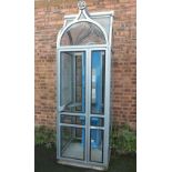 FRANCIS MACHIN (1949-2007). An original blue Mercury enclosed telephone booth, with original