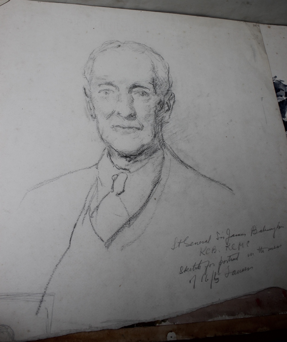 MURRAY McNEEL CAID URQUHART (1880-1972). A folio of eleven watercolour sketches, to include - Image 8 of 10