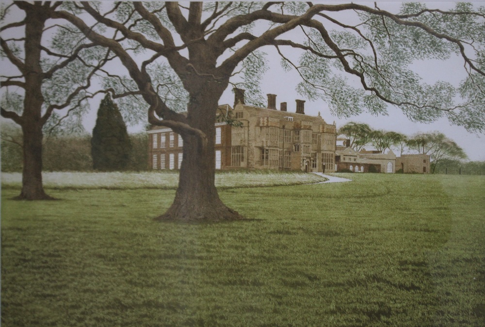 CHRISTOPHER PENNY (1947-2001). 'Felbrigg Hall', signed in pencil lower right, artist's proof etching - Image 2 of 6
