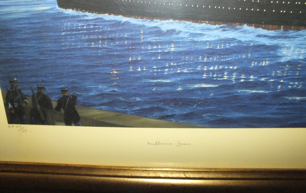 TITANIC INTEREST - AFTER S.W.FISHER, 'Salvation', signed to the border in pencil by the artist and - Image 5 of 18