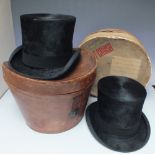 A TRESS AND Co. VINTAGE TOP HAT, made exclusively for BRIMSON & ROUGH PTY LTD, JOHANNESBURG,