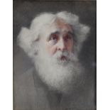 MISS MINNIE LOUISA GREENWOOD (1868-1956). Miniature portrait study of GENERAL WILLIAM BOOTH, see