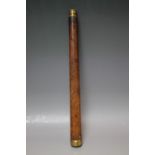 A 19TH CENTURY TYPE TELESCOPE, L 47.5 cm