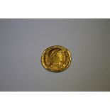 A ROMAN GOLD SOLIDUS - FLAVIUS VALENS, approx 4.2g