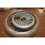 A METAL ENGINE COVER AND COWLING, diameter 24"