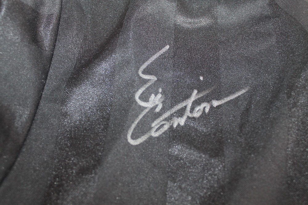 A MANCHESTER UNITED SHIRT (1993), bearing the signature for Eric Cantona, with certificate of authe - Image 2 of 5
