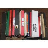 TWENTY ALBUMS AND STOCK BOOKS together with a quantity of loose album pages containing a large coll