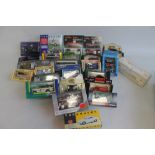 A COLLECTION OF BOXED POLICE AND OTHER DIECAST VEHICLES by Corgi, Matchbox, Vanguards, Burago, Lled