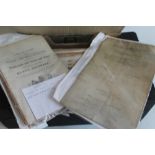 TWO BOXES OF 18TH AND 19TH CENTURY GOVERNMENT REPORTS