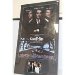 A FRAMED AND GLAZED POSTER FOR MARTIN SCORSESE'S GANGSTER CLASSIC "GOODFELLOWS", (1990),"Three Deca