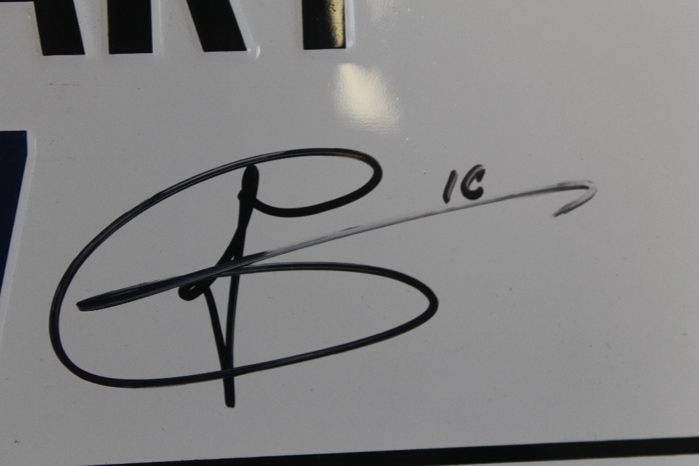 A TOTTENHAM HOTSPUR WHITE HART LANE SIGN, bearing the signature for Harry Kane with authenticity - Image 2 of 4