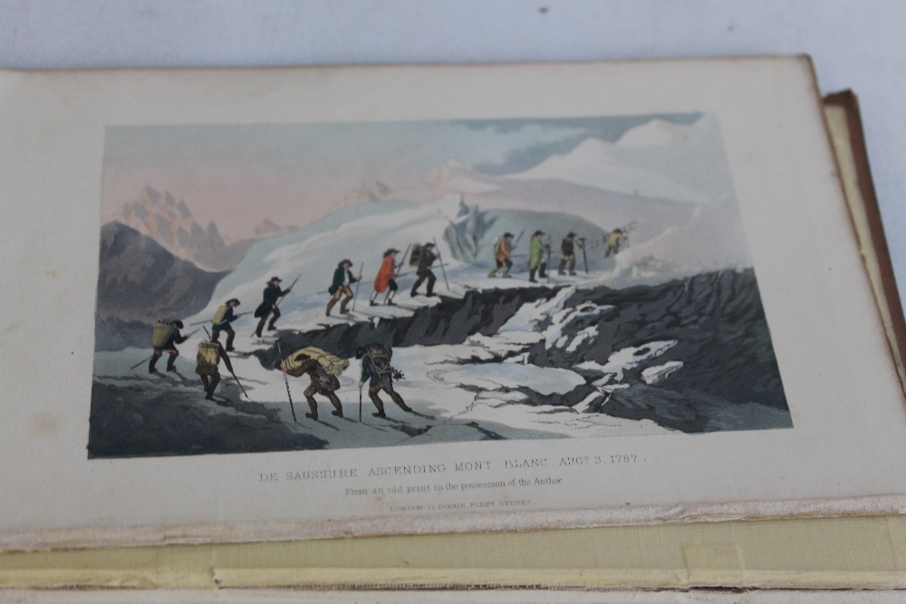 ALBERT SMITH - 'THE STORY OF MONT BLANC', David Bogue, 1853Condition Report:Nicks in spi - Image 3 of 4