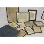 THE TIMES SURVEY ATLAS OF THE WORLD', London 1922 together with fourteen assorted maps including or