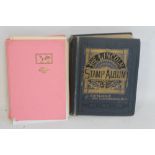 TWO ALBUMS OF STAMPS, an early lot in Lincoln 9th edition album, mainly cheaper types but a few bet