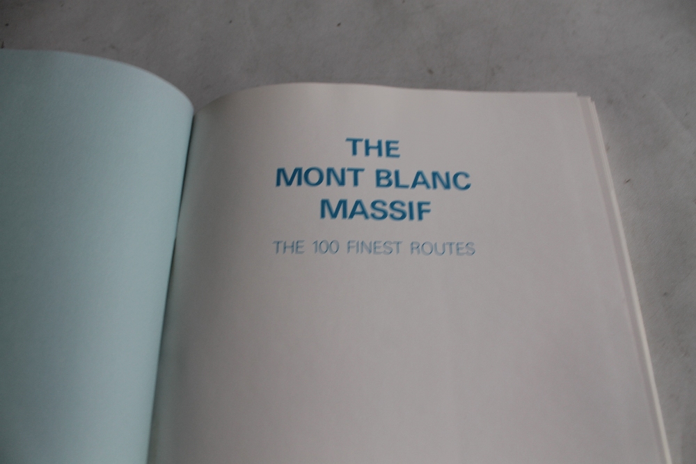 T. GRAHAM BROWN & SIR GAVIN DE BEER - 'THE FIRST ASCENT OF MONT BLANC', OUP 1957 first edition in d - Image 8 of 8