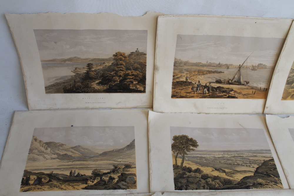TEN 19TH CENTURY COLOURED LITHOGRAPHS OF THE MIDDLE EAST, published by W. R. McPhun, engraved by W. - Image 2 of 5