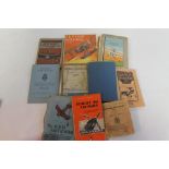 A SMALL BOX OF EARLY AVIATION BOOKS to include 'Modern Mechanix Flying Manual' 1933, 'The Flying Bo