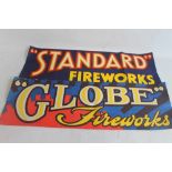 TWO VINTAGE FIREWORK ADVERTISING POSTERS