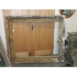 A LARGE ANTIQUE FRAME A/F 137CM X 159CM