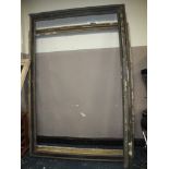 A LARGE ANTIQUE FRAME A/F 170CM X 261CM