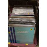 A TRAY OF ASSORTED LP RECORDS TO INCLUDE HOUSE MUSIC