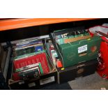 THREE TRAYS OF RAILWAY INTEREST BOOKS