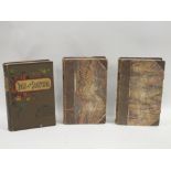 TWO ANTIQUARIAN FAMILY ECONOMIST BOOKS 1851-52-53, 1848-49-50 TOGETHER WITH A TALES FROM SHAKESPEARE