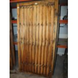 TWO GARDEN GATE FENCE PANELS