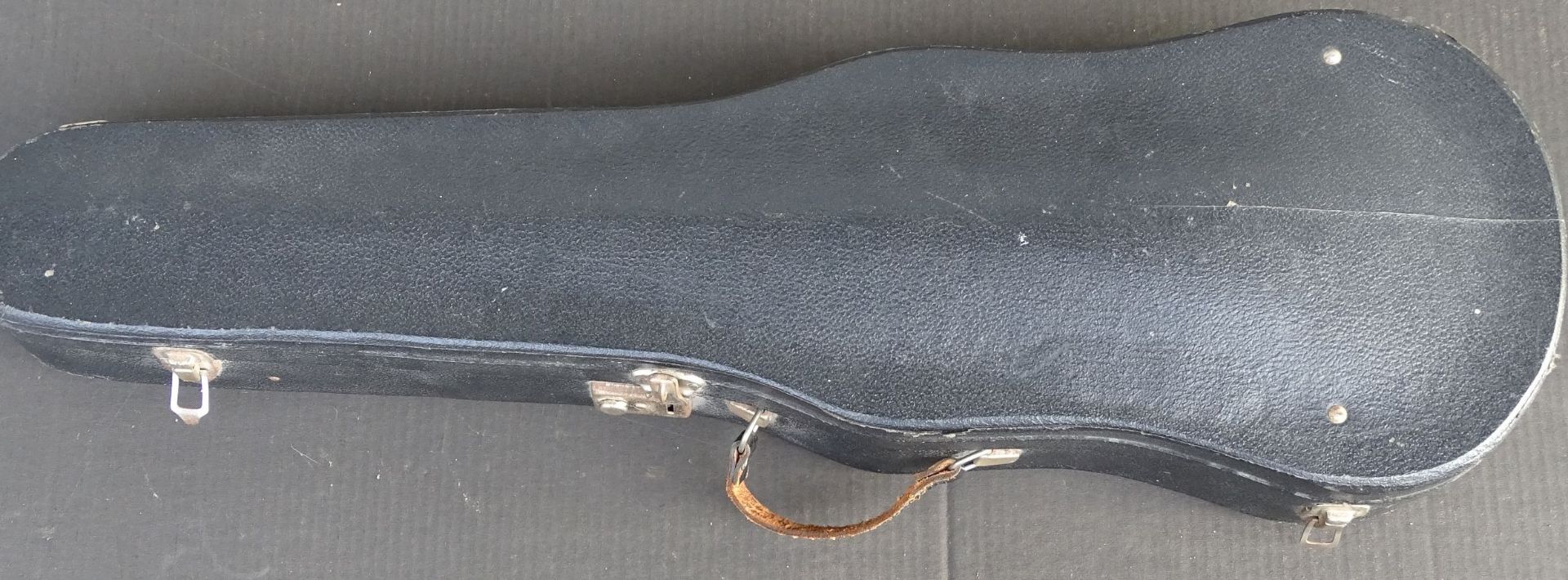 Geige mit Bogen in Koffer, L-55 cm, Gebrauchsspuren - Bild 2 aus 9