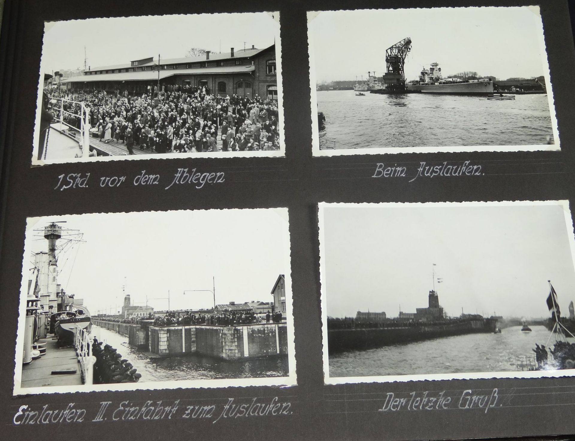 Fotoalbum "Kreuzer Emden Auslandsreise 1934/35", 253 Fotos, grossteils beschriftet - Bild 6 aus 10