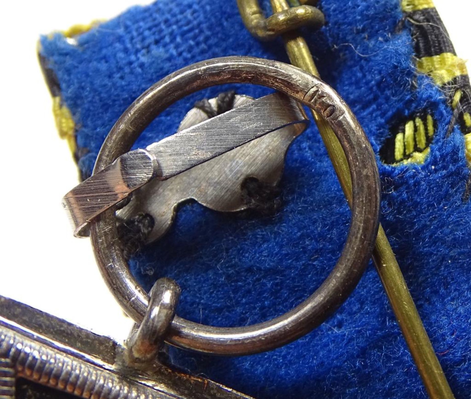 Ordensspange,Eisernes Kreuz 1.Wk,2.Klasse und Kriegsteilnehmerkreuz mit Schwertern - Bild 3 aus 3