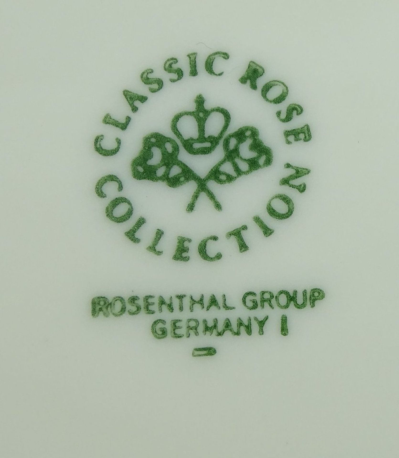 Schale mit 4 Schälchen "Rosenthal" Moosröschen, D-16 und 12,5 - Bild 5 aus 5